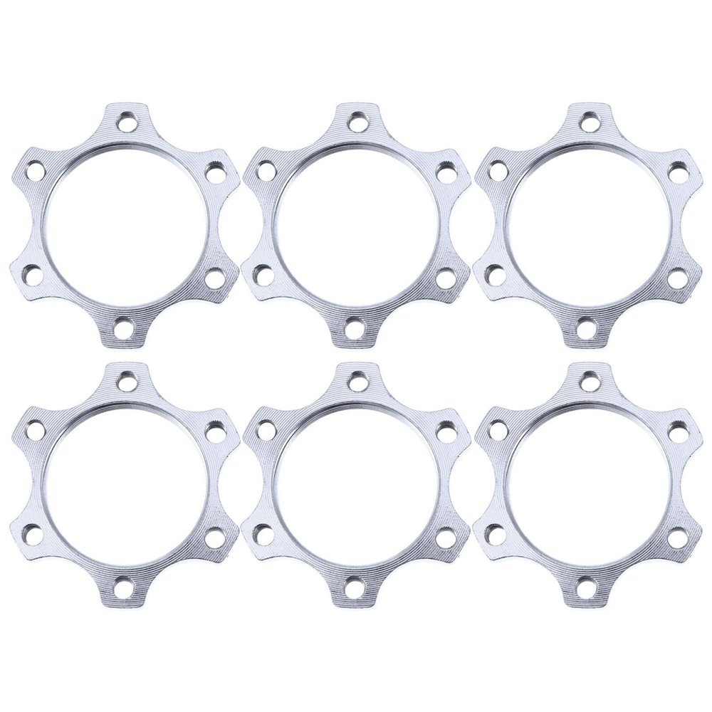 Hemobllo Adapter 6 Hole Disc Brakes Conversion Seat for Bike Accessories Strong Structure