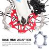 Hemobllo Adapter 6 Hole Disc Brakes Conversion Seat for Bike Accessories Strong Structure view 2