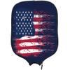 PrintOnDemand American Flag Neoprene Racket Cover USA Flag Padded Pickleball Paddle Cover Personalized Neoprene Cover Paddle Case Racket Cover, Fits Most Paddle, American Flag 10, W8.26 xL11.6 view 1