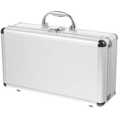 DOITOOL Aluminum Tool Case Aluminum Briefcase Toolbox Toolbox White Alloy Makeup Set Multifunction Man