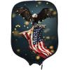 PrintOnDemand American Flag Pickleball Paddle Cover Personalized USA Flag Neoprene Racket Cover Paddle Cover, Fits Most Paddle, Racket,W8.26 xL11.6, American Flag 37 view 1