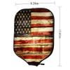 PrintOnDemand American Flag Pickleball Paddle Cover USA Flag Padded Pickleball Paddle Cover Personalized Neoprene Cover Paddle Case Racket Cover, Fits Most Paddle,W8.26 xL11.6, American Flag 19 view 2