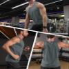 MAGCOMSEN Men's UPF 50+ Tank Top Quick Dry Summer Workout Muscle Sleeveless Shirts for Swim Beach Bodybuilding Dark Grey XL view 2