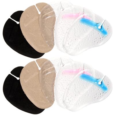 5 Pairs Metatarsal Forefoot Pads Gel for Thong Sandals