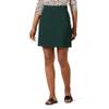 Amazon Essentials Women's Ponte Pull-On Mini Length A-Line Skirt, Dark Green, Medium view 1