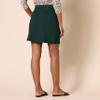 Amazon Essentials Women's Ponte Pull-On Mini Length A-Line Skirt, Dark Green, Medium view 2