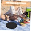 Veemoon Collapsible Stool Cushion Portable Folding Camping Seat for Beach Picnic Outdoor Safe Oxford Fabric view 4