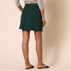 Amazon Essentials Women's Ponte Pull-On Mini Length A-Line Skirt, Dark Green, XX-Large view 2