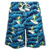 PREFER TO LIFE Mens Boardshorts Long Swim Trunks Quick Dry Loose Below Knee Water Park Yacht surf Shorts for Men no mesh Lining view 1