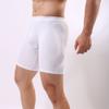 1-5 Pack Boxershorts Men Hipster Boxers Underwear Sports Bra Breathable Tights Underwear (White-5PC,XL) view 4