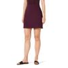 Amazon Essentials Women's Ponte Pull-On Mini Length A-Line Skirt, Burgundy, X-Small view 1