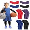 Leitee 8 Pairs Kids Compression Leg Sleeve and Compression Arm Sleeve Set Non Slip Leg Arm Wrap for Boy Girl Youth Basketball(Multicolor)