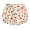 MYGBCPJS Toddler Girls Boys 3 Pack Cotton Linen Shorts Elastic Waist Baby Kids Cute Floral Printed Short Bloomers Bottoms view 3