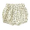MYGBCPJS Toddler Girls Boys 3 Pack Cotton Linen Shorts Elastic Waist Baby Kids Cute Floral Printed Short Bloomers Bottoms view 4