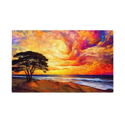 Tree of Life Sport Towel - Watercolor Sport & Workout Towel - Printed Gym Towel