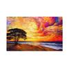 Tree of Life Sport Towel - Watercolor Sport & Workout Towel - Printed Gym Towel view 1