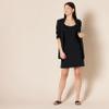 Amazon Essentials Women's Ponte Pull-On Mini Length A-Line Skirt, Black, XX-Large view 3