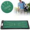 NDNCZDHC Mini Golf Putting Swing Practice Mat Hitting Training Flannel Rubber Pad for Indoor Outdoor view 2