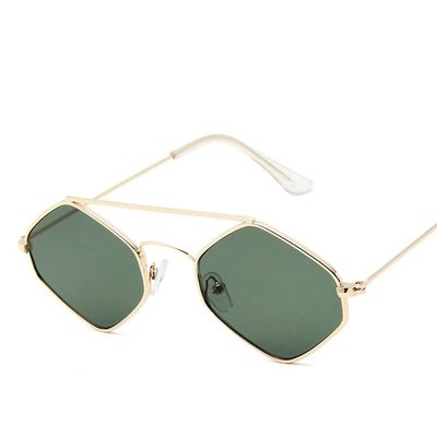 Polygonal Sunglasses Women Driving Glasses Men Clear Color Summer Accessories