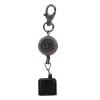 Estink Billiards Pool Cue Chalk Holder, Portable Black Retractable Billiards Snooker Pool Cue Chalk Holder Drawing Key Ring Billiards Chalk Holder for Billiard Lovers Pool Table Accessory