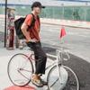 2 Sets high visibility bike flag bicycle visibility flags bicycle flagpole for electric bikes Golf carts Bicycle Flags view 4