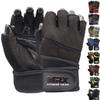 MRX Weightlifting Gloves for Men With Wrist Support | Workout Gym Accessories for Weight Lifting, Powerlifting and Exercise - Fingerless Design view 1