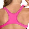 ARENA Feel Girls' Shading Front-Lined Swim Pro Back Swimsuit Waterfeel Comfortable One Piece Suit Pool or Beach, US Size 5Y/22, Black/Freak Rose view 3