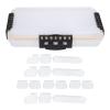 Pilipane Fishing Tackle Box, Fishing Tackle Tray Box, Luya Box for Long-Lasting Sturdy DoubleLayer Storage Design Fishing Tool Accessories for Fish Sports, Plastic Storage Lunch Box view 1