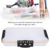 Pilipane Fishing Tackle Box, Fishing Tackle Tray Box, Luya Box for Long-Lasting Sturdy DoubleLayer Storage Design Fishing Tool Accessories for Fish Sports, Plastic Storage Lunch Box view 3