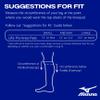 Mizuno LR6 Pro ECO Volleyball Knee Pads | Womens Small (S) | White view 3