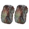 PATIKIL 8-15L Waterproof Rucksack Cover, 2 Pack Non-Slip Backpack Rain Cover for Travel, Hiking, Camping, Climbing, XS, Digital Camo view 1
