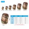 PATIKIL 45-55L Waterproof Rucksack Cover, 2 Pack Non-Slip Backpack Rain Cover for Travel, Hiking, Camping, Climbing, L, Leaf Camo view 2