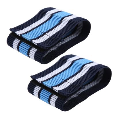 SUNGOOYUE Cycling Ankle Bands, Elastic Oxford Cloth Riding Leg Strap Pants Bind Safety Band for Outdoor Cycling