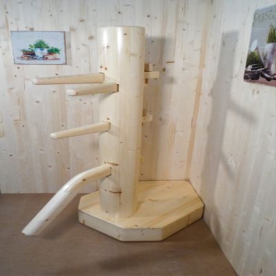Wing Chun Wooden Dummy Corner (Natural)