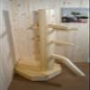 Wing Chun Wooden Dummy Corner (Natural) view 2