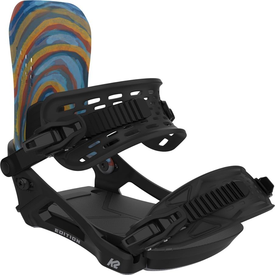 K2 Edition Mens Snowboard Bindings, M: 6-10, Hypno