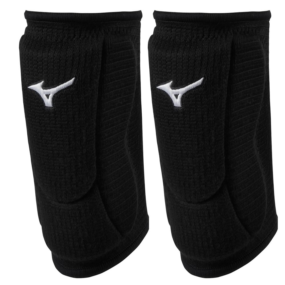 Mizuno LR6 Pro ECO Volleyball Knee Pads | Womens Large (L) | Black