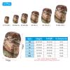 PATIKIL 20-28L Waterproof Rucksack Cover, 2 Pack Non-Slip Backpack Rain Cover for Travel, Hiking, Camping, Climbing, S, Leaf Camo view 2