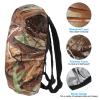 PATIKIL 20-28L Waterproof Rucksack Cover, 2 Pack Non-Slip Backpack Rain Cover for Travel, Hiking, Camping, Climbing, S, Leaf Camo view 3