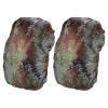 PATIKIL 30-40L Waterproof Rucksack Cover, 2 Pack Non-Slip Backpack Rain Cover for Travel, Hiking, Camping, Climbing, M, Digital Camo view 1