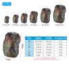 PATIKIL 30-40L Waterproof Rucksack Cover, 2 Pack Non-Slip Backpack Rain Cover for Travel, Hiking, Camping, Climbing, M, Digital Camo view 2