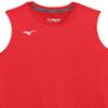 Mizuno Youth Boy's Sleeveless Volleyball Jersey | RED | Youth - Boys | Medium (M) view 2