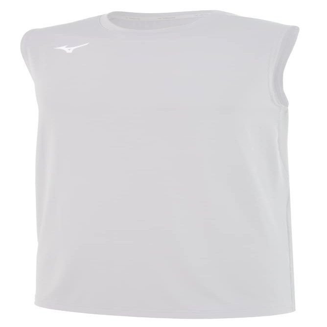 Mizuno Men's Sleeveless Volleyball Jersey | White | Mens | Small (S)