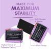 Wrist Wrap for Weightlifting, Wrist Support for Powerlifting Competition, Strength Training and Bodybuilding - Premium Wrist Wraps for Men & Women - Gym Wrist Protection Wraps for Everyday Use - Purple Boba view 4