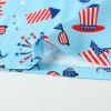Primary Color Shirt Toddler Boys Girls Short Sleeve Independence Day 4 of July Kids Tops T Shirt with Pocket Pack Set (Light Blue, 3-4 Years) view 3