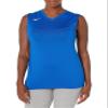 Mizuno Women's Sleeveless V-Neck Volleyball Jersey |US Womens Extra Extra Large (XXL) | Royal view 1