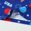 Primary Color Shirt Toddler Boys Girls Short Sleeve Independence Day 4 of July Kids Tops T Shirt with Pocket Pack Set (Dark Blue, 2-3 Years) view 3