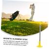 Garneck 1pc Magnetic Swing Alignment Stick Golf Direction Indicator Training Aid for Improved Swing Accuracy Face Angle for Practice Sessions view 3
