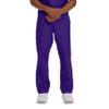 Landau Scrub Zone Unisex Relaxed Fit 2-Pocket Drawstring Cargo Scrub Pants 85221 Grape PLG view 1