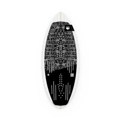 Liquid Force Vice Wakesurf Board  2024 Model, Reinforced Carbon Deck, Skim Style for Intermediate/Advanced Skill Levels